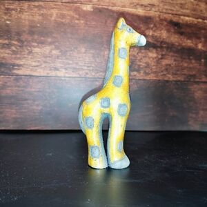 Vintage South African Raku Giraffe